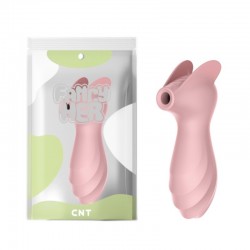 Suction clitoral vibrostimulator for women Intimate Kissing Pink