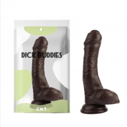 Suction Cup Dildo Super Sex Cock Brown