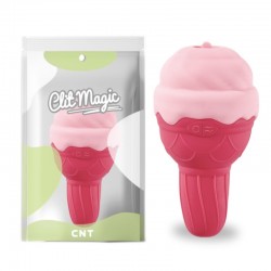 Vibration stimulator for women Ice Cream Wand Rose