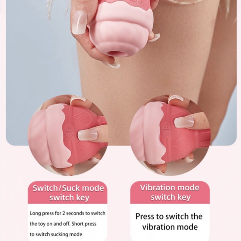 Вибростимулятор для женщин Ice Cream Wand Purple. Артикул: IXI62214