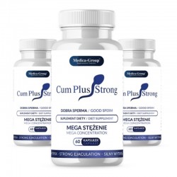 Препарат для увеличения количества спермы Cum Plus Strong Capsules, 3x60шт