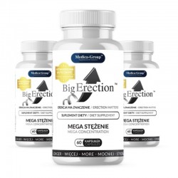 Capsules for potency and erection BigErection Capsules, 3x60pcs