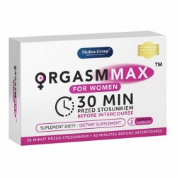 Препарат для возбуждения и усиления ощущений Orgasm Max for Women Capsules, 2шт