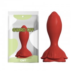 Anal vibro plug Rose Power Plug Red