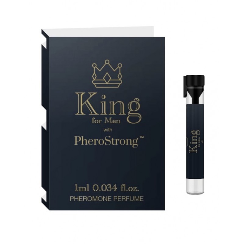 Perfume with pheromones PheroStrong pheromone King for Men, 1ml. Артикул: IXI62330