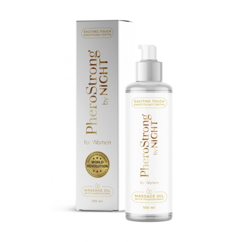 Массажное масло с феромонами PheroStrong By Night for Women Massage Oil, 100мл. Артикул: IXI62338