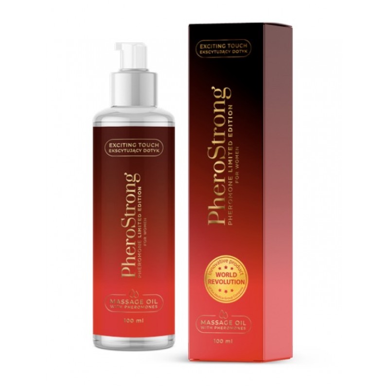 Массажное масло с феромонами PheroStrong Limited Edition for Women Massage Oil, 100мл. Артикул: IXI62346