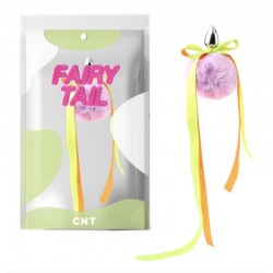 Анальная пробка с пушистым хвостом Kitten Paw Fluffy Plug with Tail Purple по оптовой цене