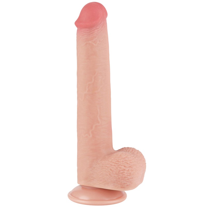 Фаллоимитатор с кожей на присоске Sliding Skin Dual Layer Dong Flesh 9.0. Артикул: IXI62370