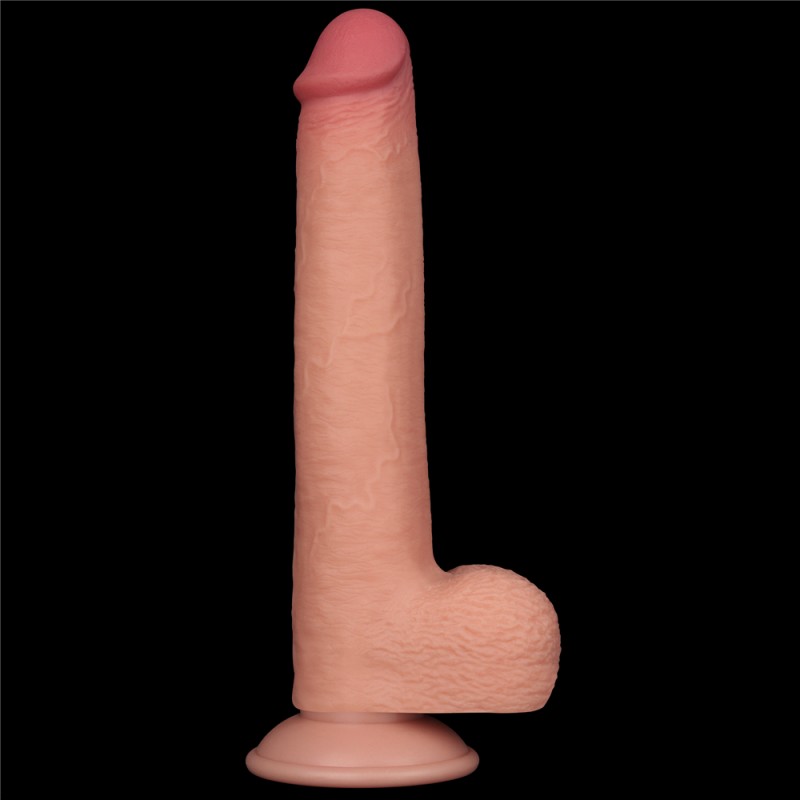 Фаллоимитатор с кожей на присоске Sliding Skin Dual Layer Dong Flesh 9.0. Артикул: IXI62370
