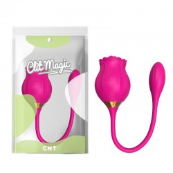 Clitoral Vibrostimulator Wild Bloom Dual Pleasure Rose