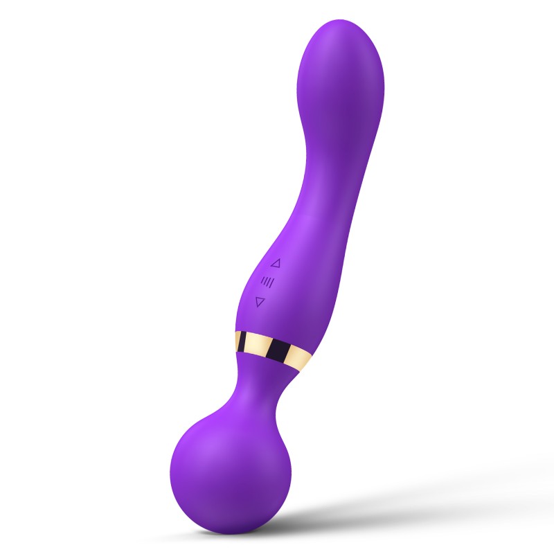 Клиторальный вибростимулятор Ultimate Pleasure Wand Purple. Артикул: IXI62405