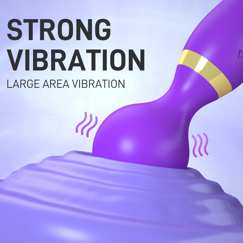 Клиторальный вибростимулятор Ultimate Pleasure Wand Purple. Артикул: IXI62405