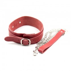 Red Dog slave ring with traction spikes toy manufacturers selling bondage collar interlocking chain sex toys