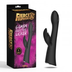 Vibrator black with antennae G-gasm Electric Licker