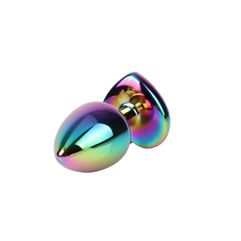 Анальная пробка Matrix Mont Rainbow Heart Gem Plug Medium. Артикул: IXI62433