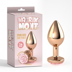   Spark Rose Anal Plug Small