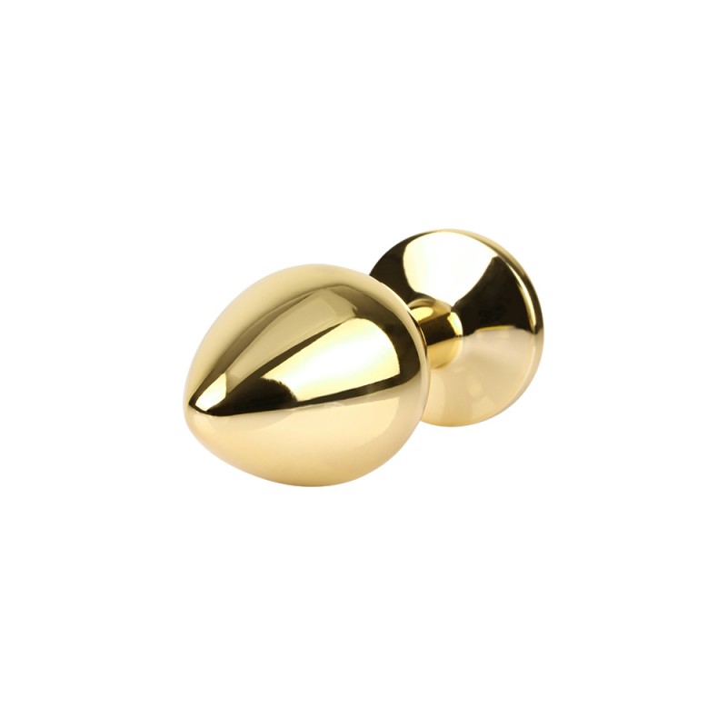 Анальная пробка Rosy Gem Gold Plug Medium. Артикул: IXI62443