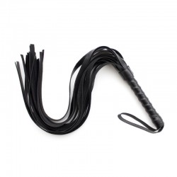 Flirt Whip Bound Leather Black