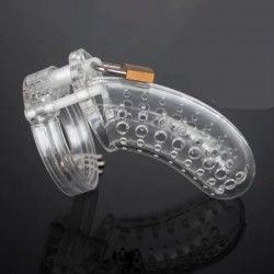     SM Chastity Long Size Clear