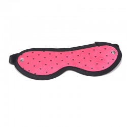    Sexy Strap Blindfold Queen Mask Pink