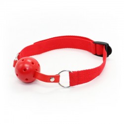 BDSM gag red Knebel-Easy Breathable Ball Gag