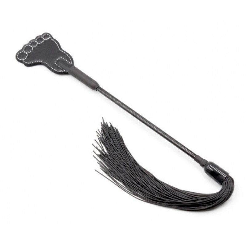 Плеть и шлепалка Darkness Crop & Flogger Black Fetish Bdsm. Артикул: IXI62499