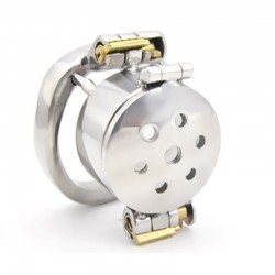   Double Lock Flip Glans Cover Chastity Cage Standart