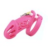     Silicone Chastity Cage Pink Standart