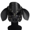     Leather Pig Mask Black