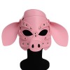     Leather Pig Mask Pink
