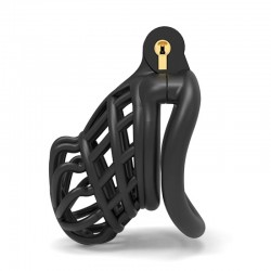     3D Honeycomb Chastity Cage-G Bending Flat   