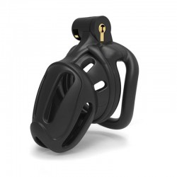 Chastity Cage for Men 3D Honeycomb Chastity Cage-C Bending Flat