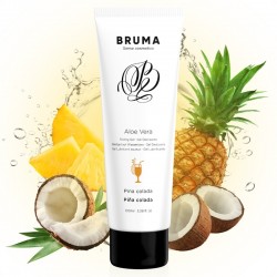 Lubricant Bruma Aloe Vera Sliding Gel Pina Colada Flavor, 100ml