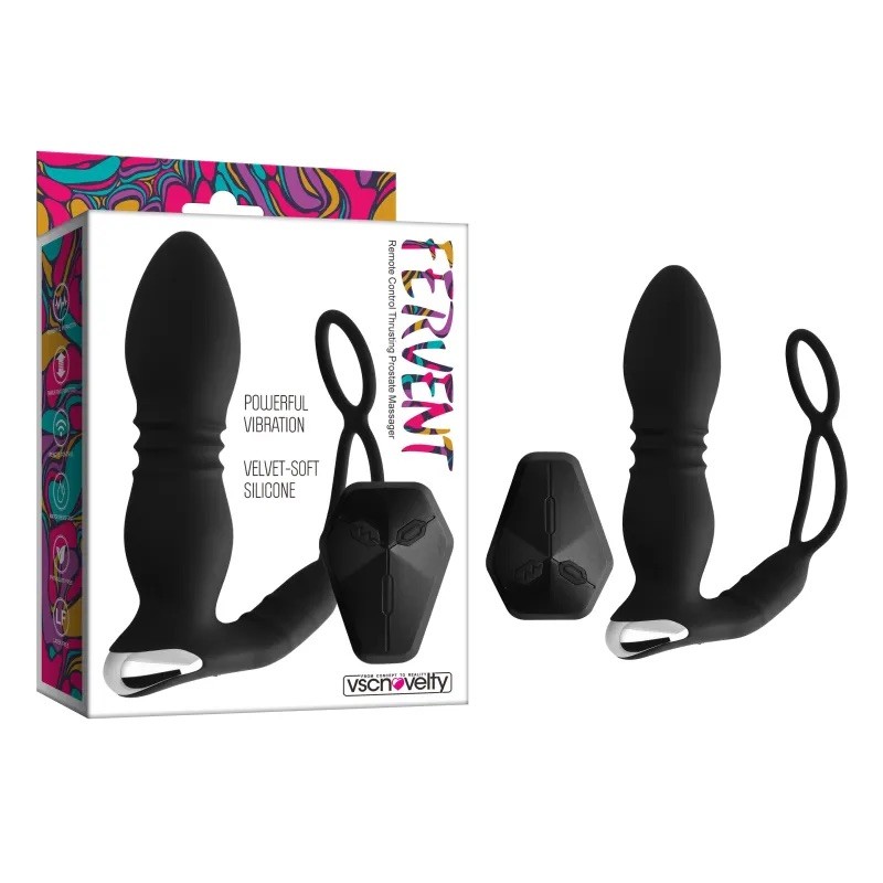 Вибромассажер для мужчин Fervent Remote Control Thrusting Prostate Massager. Артикул: IXI62549