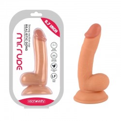 Realistic Dong Flesh Mr. Suction Cup Dildo Rude 6.7