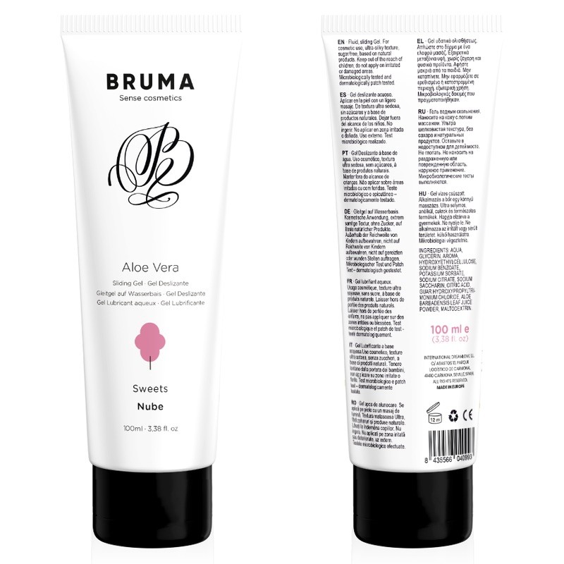 Лубрикант Bruma Aloe Vera Sliding Gel Sweets Flavor, 100мл. Артикул: IXI62565