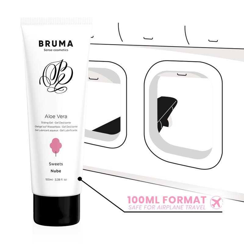 Лубрикант Bruma Aloe Vera Sliding Gel Sweets Flavor, 100мл. Артикул: IXI62565