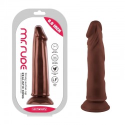 Realistic Dong Brown Mr. Suction Cup Dildo Rude 8.9