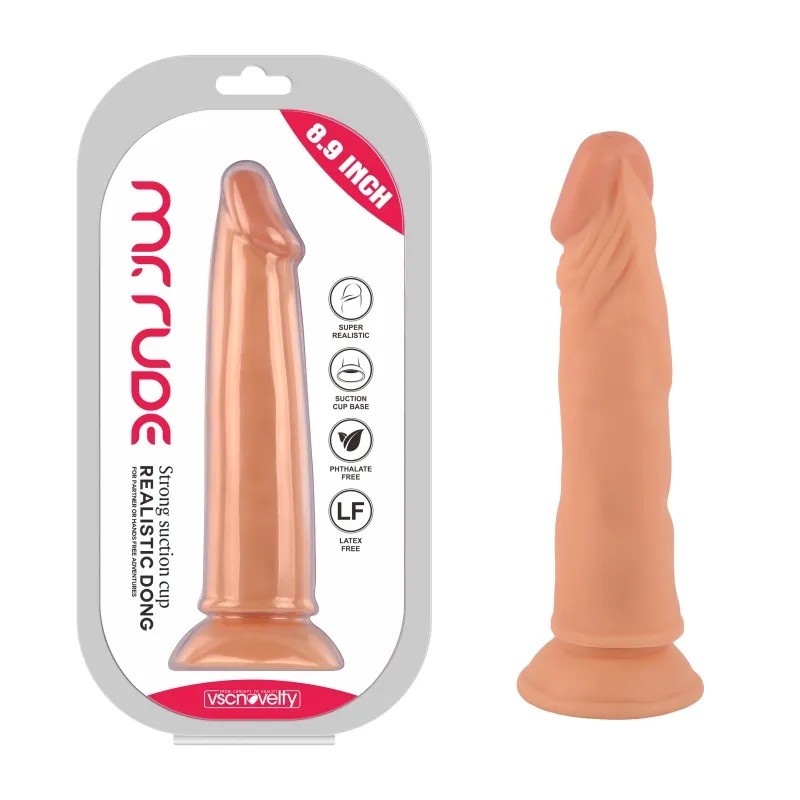 Фаллоимитатор на присоске Realistic Dong Flesh Mr. Rude 8.9. Артикул: IXI62599