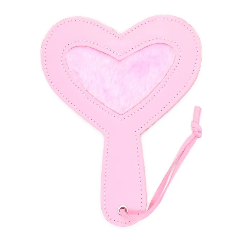 Шлепалка с рукояткой Mini Heart Paddle Pink. Артикул: IXI62607