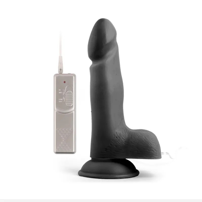 Вибратор на присоске Buzzer Black Mr. Rude 8.3. Артикул: IXI62611