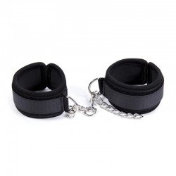 Handcuffs with Velcro Hands cuffs Black