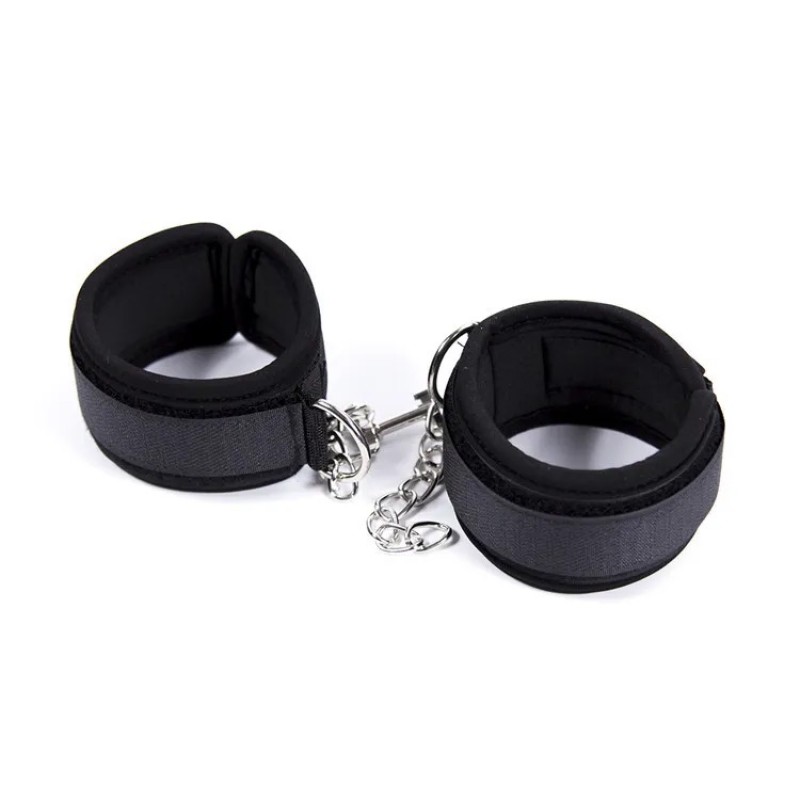 Наручники на липучке Hands cuffs Black. Артикул: IXI62618
