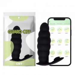 Prostate Massager Mini Beaded Anal Probe App Version Black