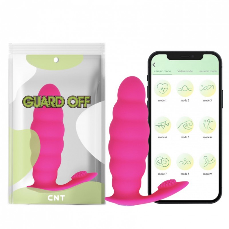 Массажер простаты Mini Beaded Anal Probe App Version Rose. Артикул: IXI62633