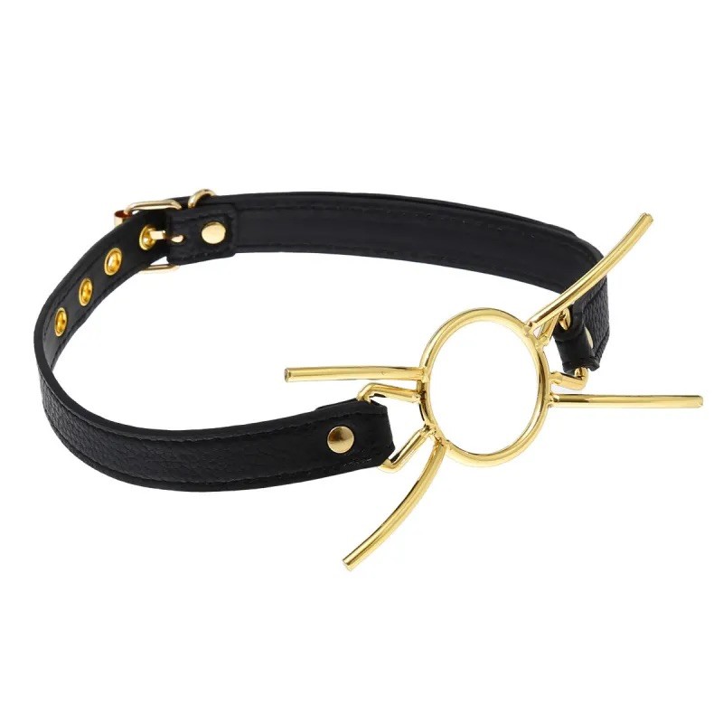 Кляп паук золотой Spider Golden Ring Gag. Артикул: IXI62657