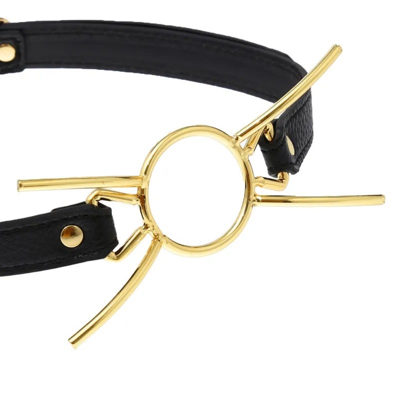 Кляп паук золотой Spider Golden Ring Gag. Артикул: IXI62657