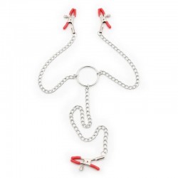 Nipple Clamps Red   