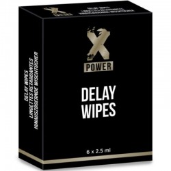    XPower Delay Wipes, 6   